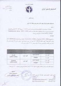 Certification of Antibacterial PVC Marble Sheet(per)